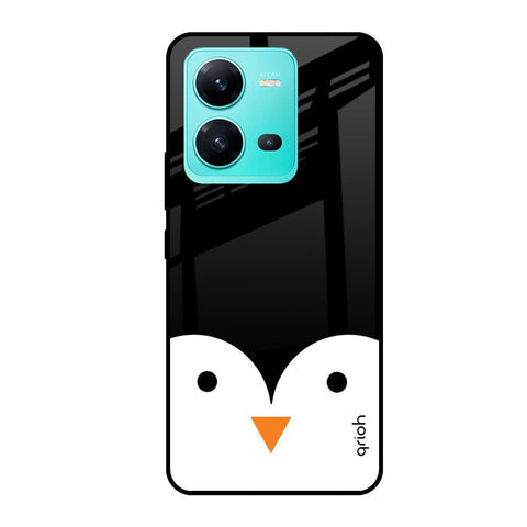 Cute Penguin Glossy Case for Vivo V25