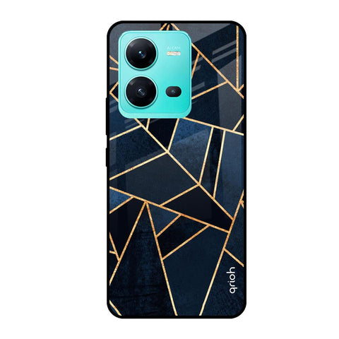 Abstract Tiles Glossy case for Vivo V25