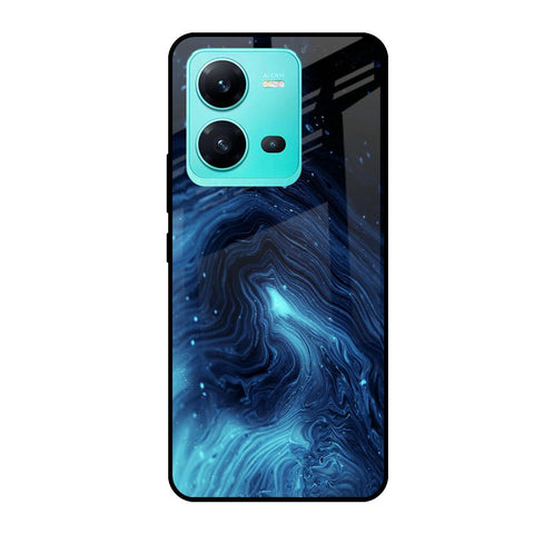 Dazzling Ocean Gradient Glossy Case For Vivo V25