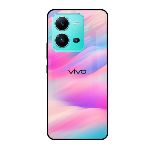 Colorful Waves Glossy case for Vivo V25