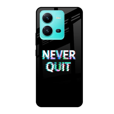 Never Quit Glossy Case For Vivo V25