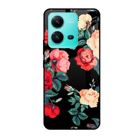Floral Bunch Glossy Case For Vivo V25