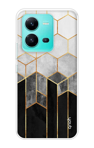 Hexagonal Pattern Soft Cover for Vivo V25