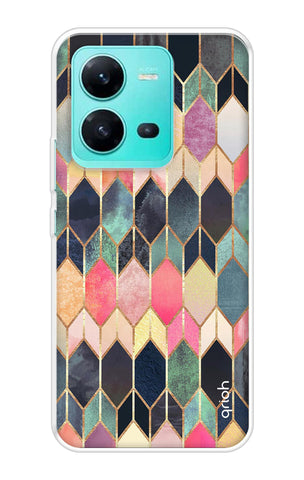Shimmery Pattern Soft Cover for Vivo V25