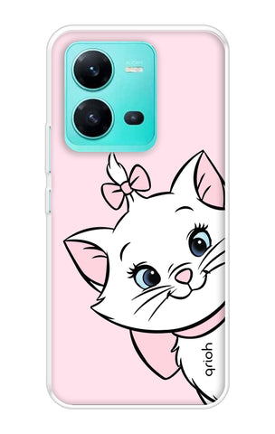 Cute Kitty Soft Cover For Vivo V25