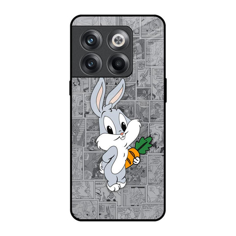 Cute Baby Bunny Glossy Case for OnePlus 10T 5G