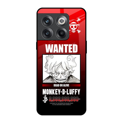Luffy Wanted Glossy Case for OnePlus 10T 5G