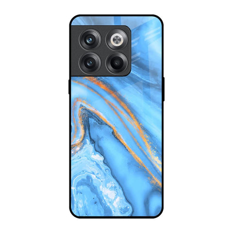 Vibrant Blue Marble Glossy Case for OnePlus 10T 5G