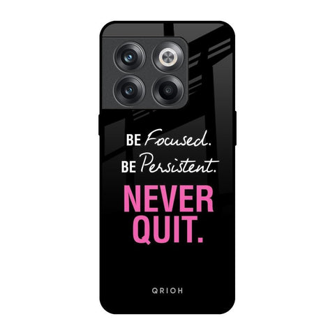 Be Focused Glossy Case for OnePlus 10T 5G