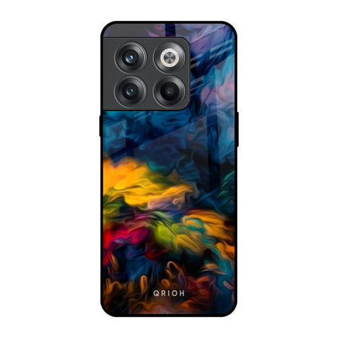 Multicolor Oil Painting Glossy Case for OnePlus 10T 5G