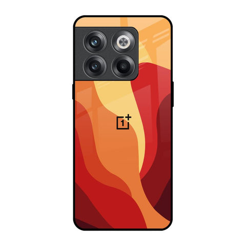 Magma Color Pattern Glossy Case for OnePlus 10T 5G