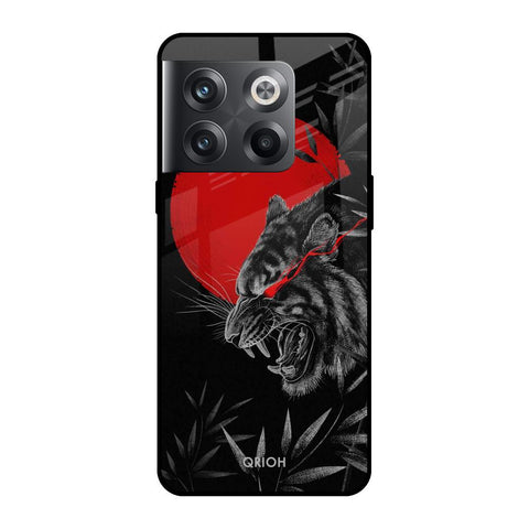 Red Moon Tiger Glossy Case for OnePlus 10T 5G