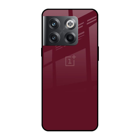 Classic Burgundy Glossy Case for OnePlus 10T 5G