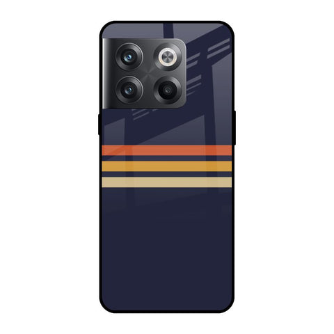 Tricolor Stripes Glossy Case For OnePlus 10T 5G