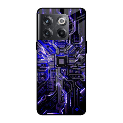 Techno Color Pattern Glossy Case For OnePlus 10T 5G