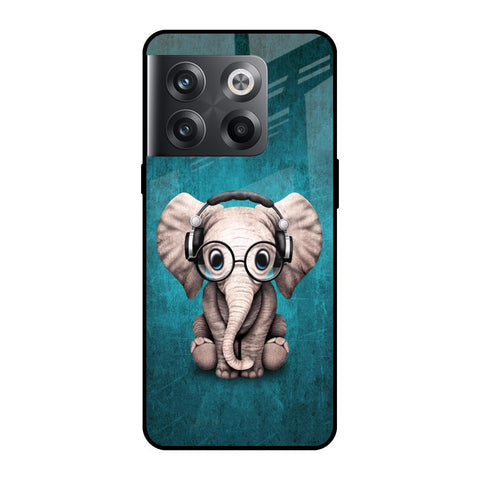 Adorable Baby Elephant Glossy Case For OnePlus 10T 5G