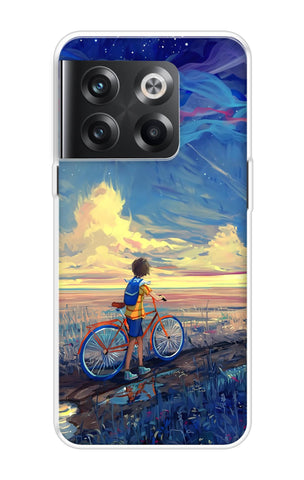 Riding Bicycle to Dreamland Soft Cover for OnePlus 10T 5G