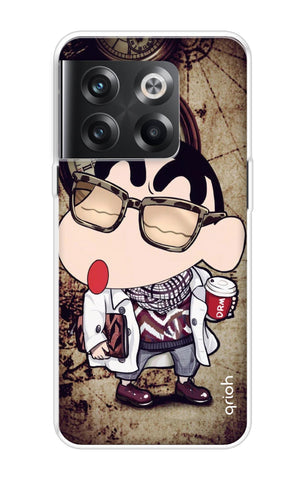 Nerdy Shinchan Soft Cover for OnePlus 10T 5G