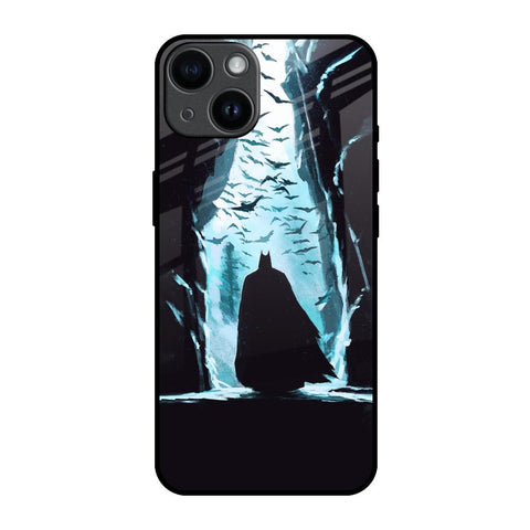 Dark Man In Cave Glossy Case for iPhone 14
