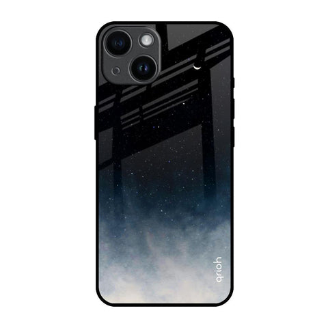 Black Aura Glossy Case for iPhone 14