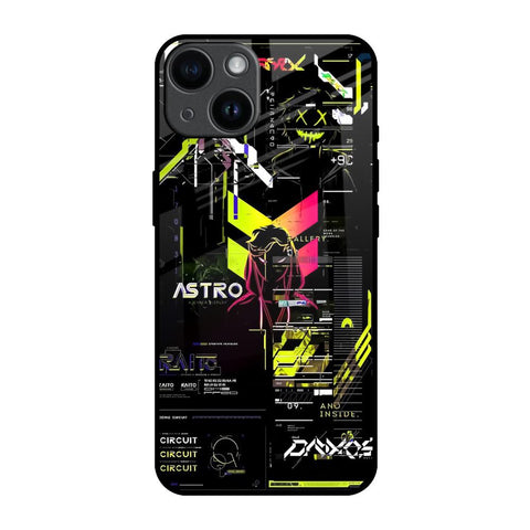 Astro Glitch Glossy Case for iPhone 14