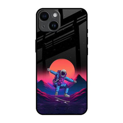Retro Astronaut Glossy Case for iPhone 14