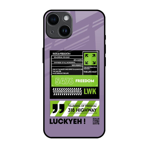 Run & Freedom Glossy Case for iPhone 14