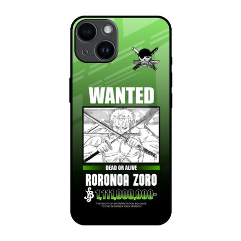 Zoro Wanted Glossy Case for iPhone 14