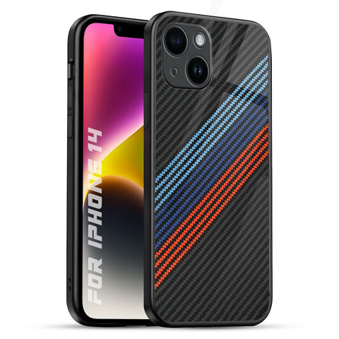 Carbon Inspired Glossy Case for iPhone 14
