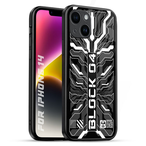 Monochrome Magic Glossy Case for iPhone 14