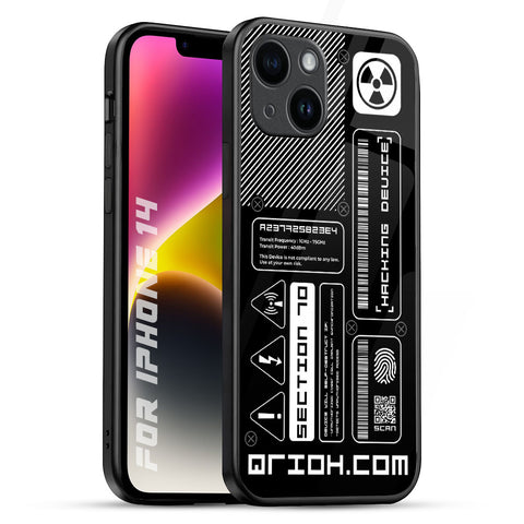 Futuristic Art Glossy Case for iPhone 14