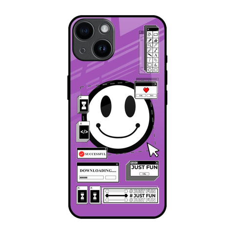 Code with Smile Glossy Case for iPhone 14
