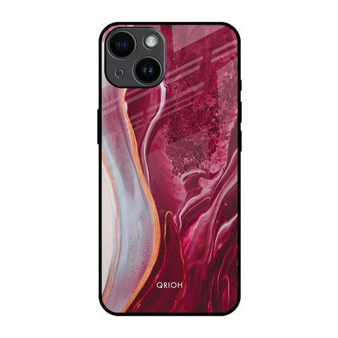 Crimson Ruby Glossy Case for iPhone 14