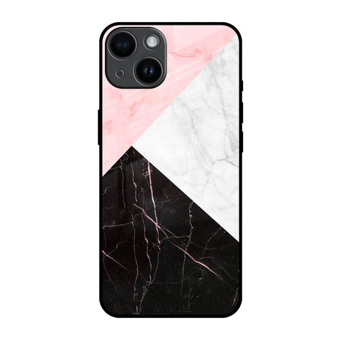 Marble Collage Art Glossy Case For iPhone 14