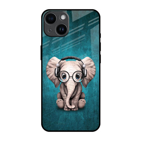 Adorable Baby Elephant Glossy Case For iPhone 14