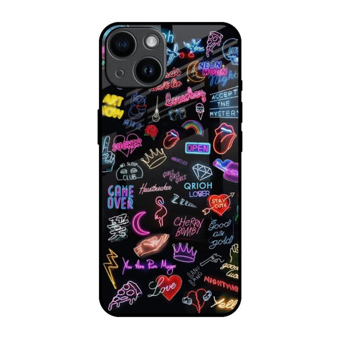 Accept The Mystery Glossy Case for iPhone 14