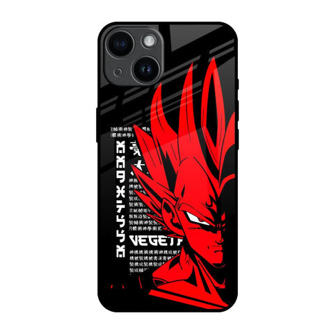 Red Vegeta Glossy Case for iPhone 14