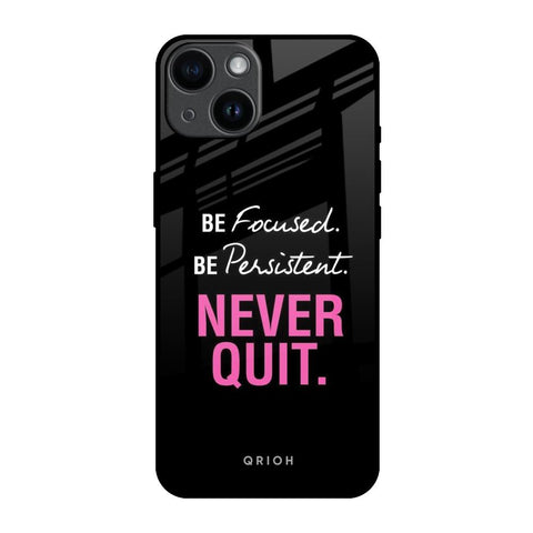 Be Focused Glossy Case for iPhone 14