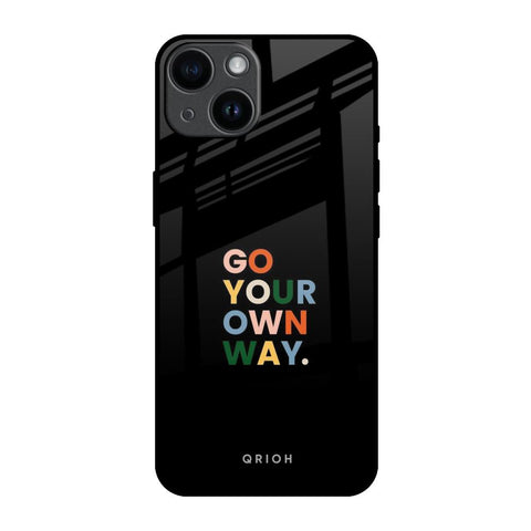 Go Your Own Way Glossy Case for iPhone 14