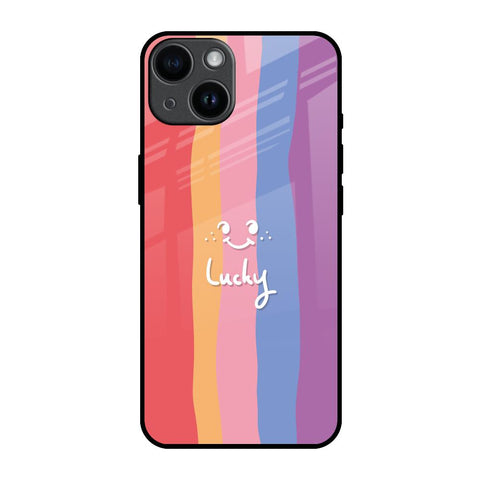 Lucky Abstract Glossy Case for iPhone 14