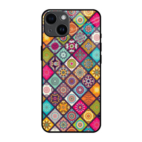 Multicolor Mandala Glossy Case for iPhone 14