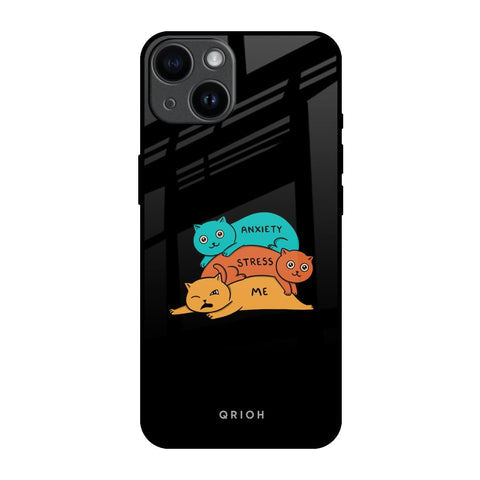Anxiety Stress Glossy Case for iPhone 14