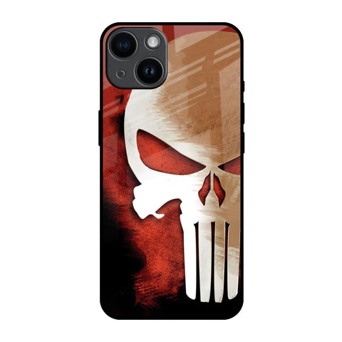 Red Skull Glossy Case for iPhone 14