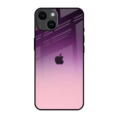 Purple Gradient Glossy case for iPhone 14