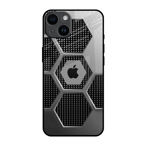 Hexagon Style Glossy Case For iPhone 14
