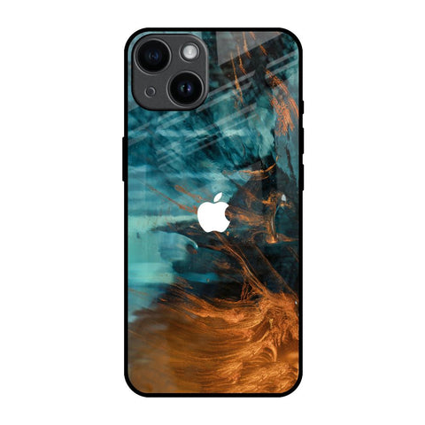 Golden Splash Glossy Case for iPhone 14