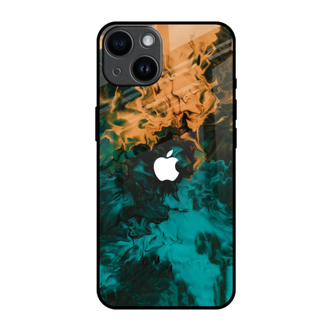 Watercolor Wave Glossy Case for iPhone 14