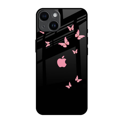 Fly Butterfly Glossy Case for iPhone 14