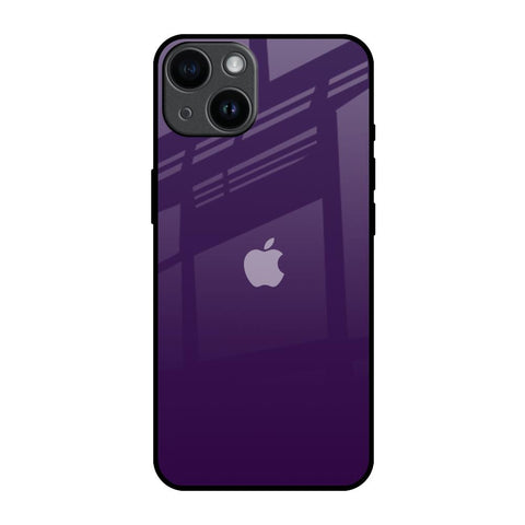Dark Purple Glossy Case for iPhone 14