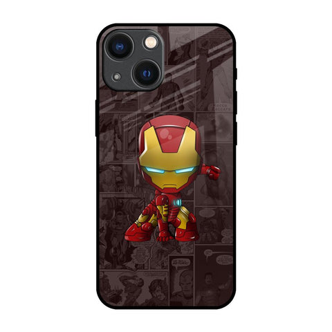 Angry Baby Super Hero Glossy Case for iPhone 14 Plus